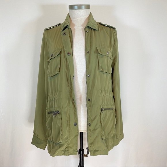 Love Tree military style jacket, size Medium - Picture 3 of 12